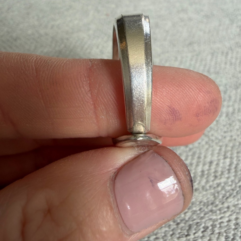 H Engraved Spoon Ring Size 10.5 - Picture 13 of 13